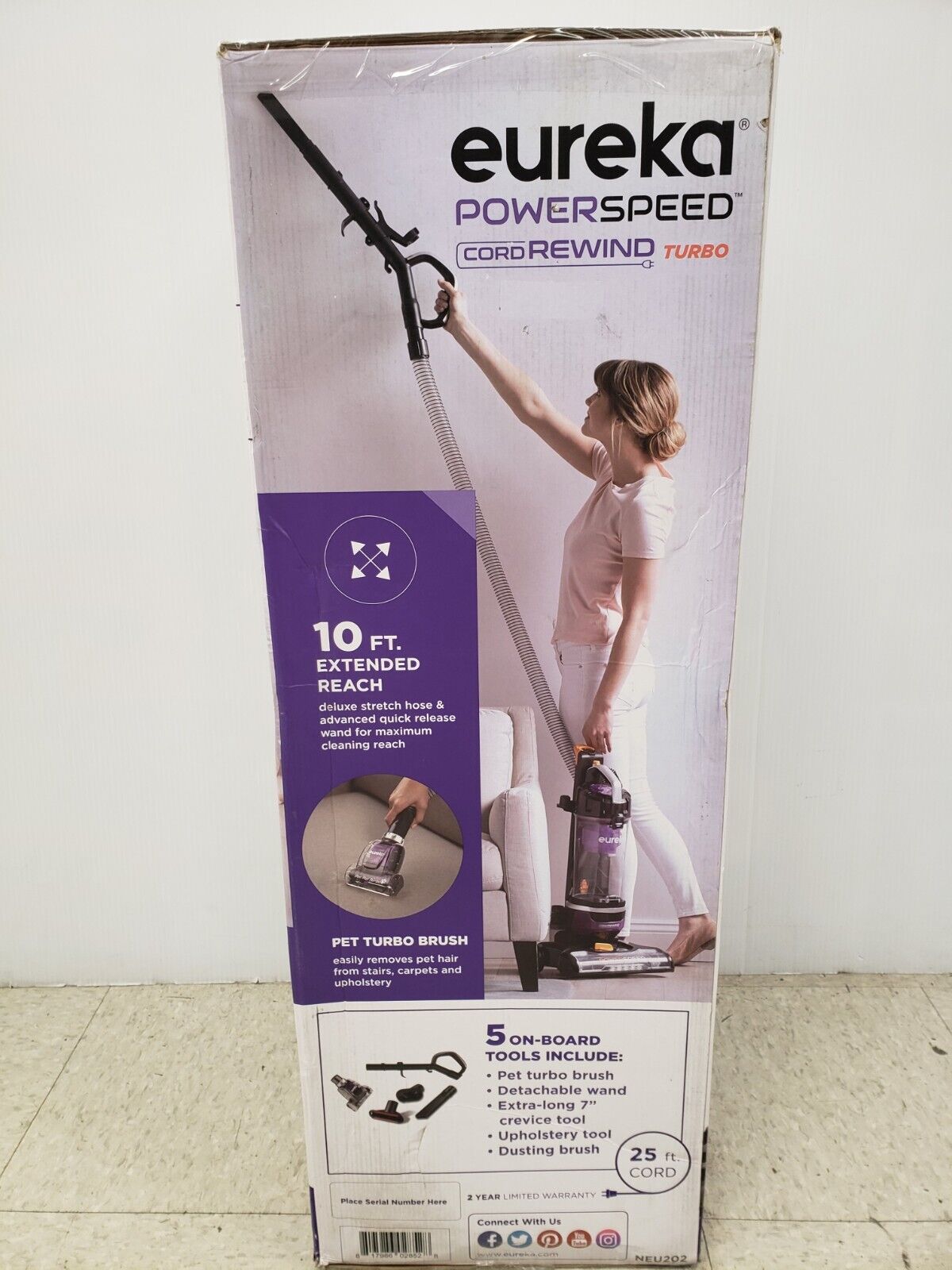 (70245-2) Eureka NEU202 Power Speed Vacuum