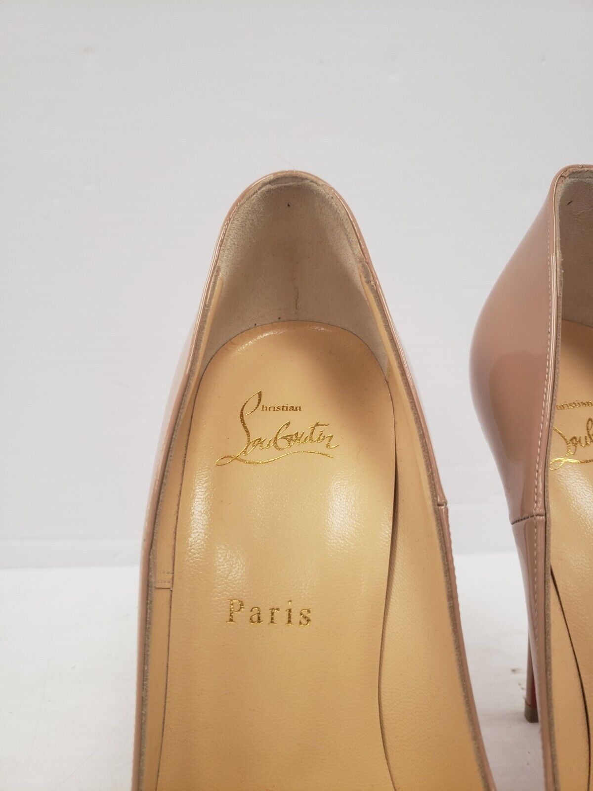 (61545-1) Christian LouBoutin SO KATE 120 High Heels - Size 9