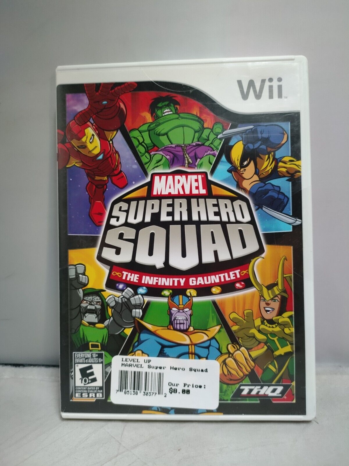 (LUP) Marvel Super Hero Squad: The Infinity Gauntlet (Nintendo Wii, 2010)