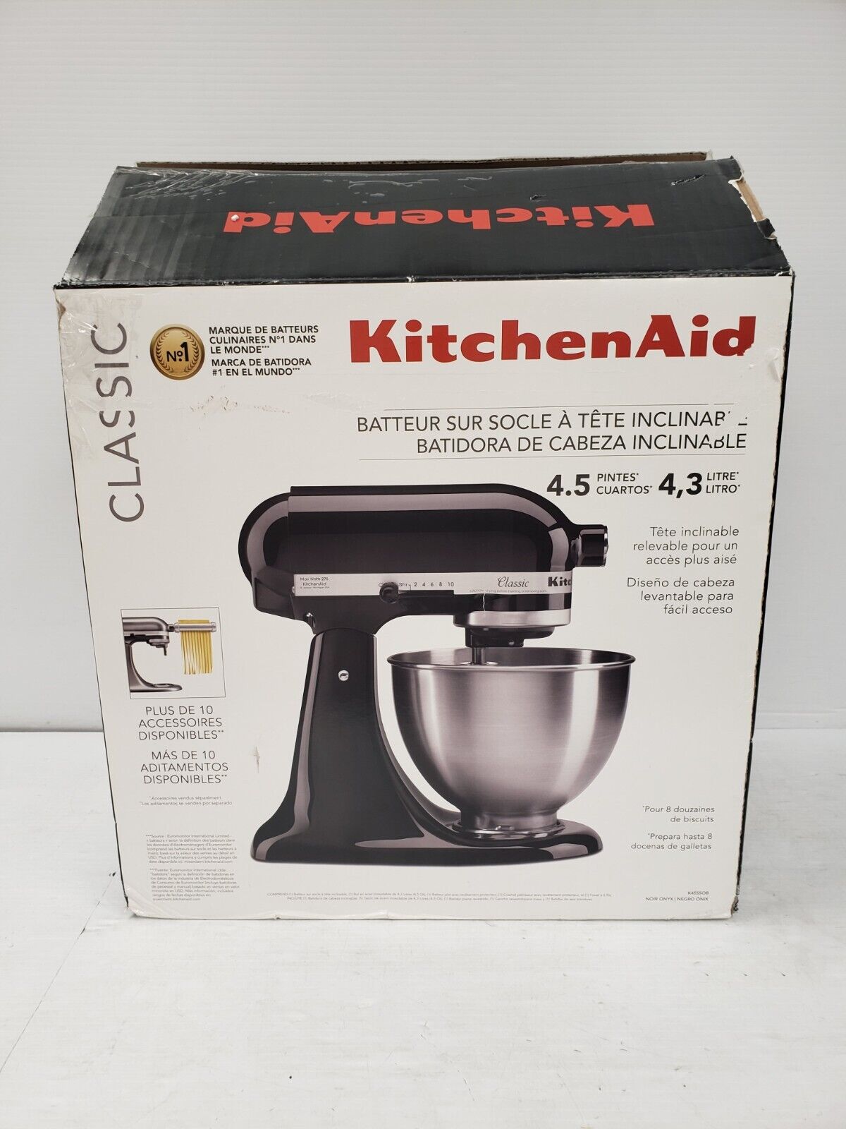 (55483-2) Mélangeur Kitchen Aid K45SSOB