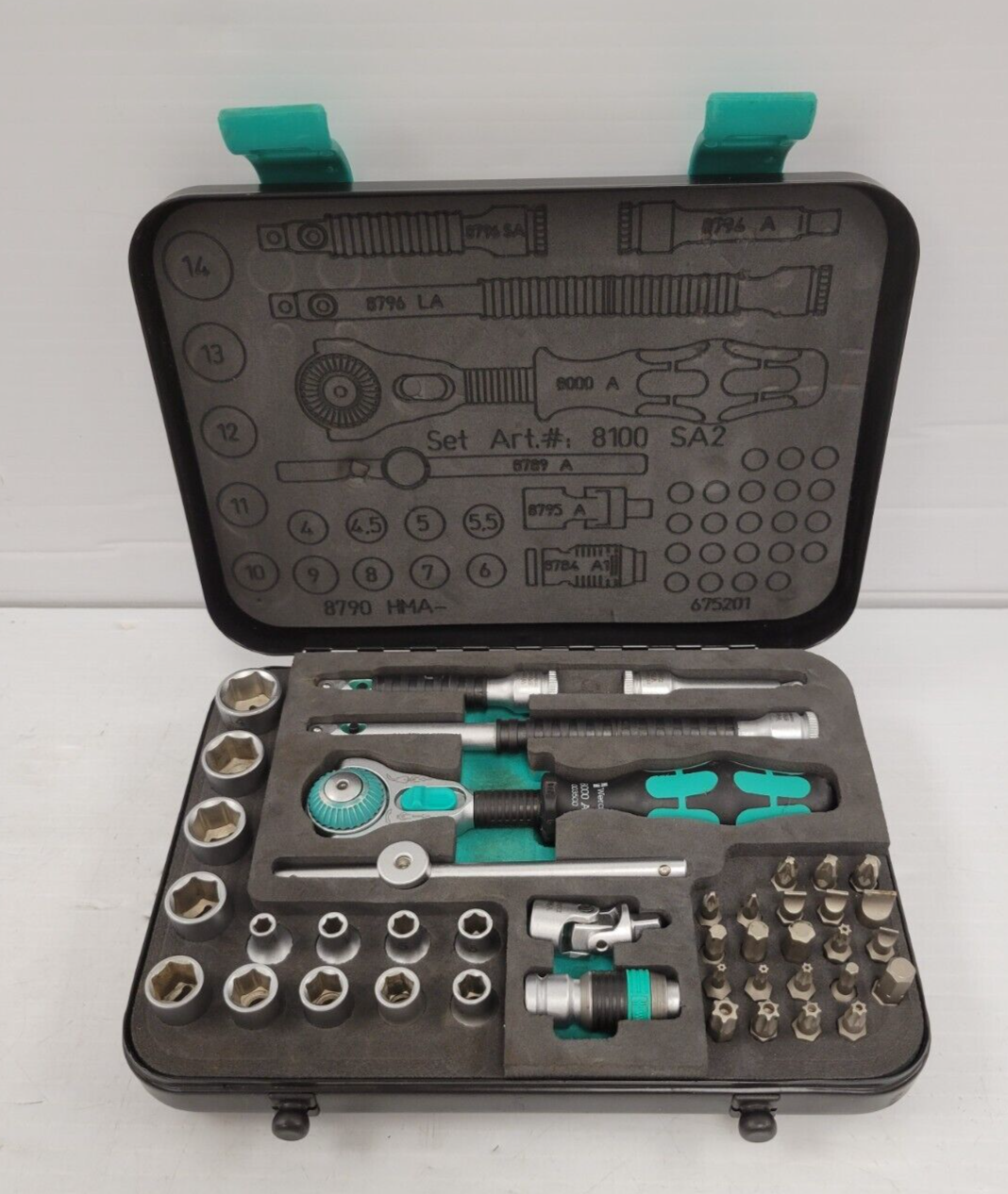 (67803-2) Wera Zyklop 42 Piece Ratchet Set