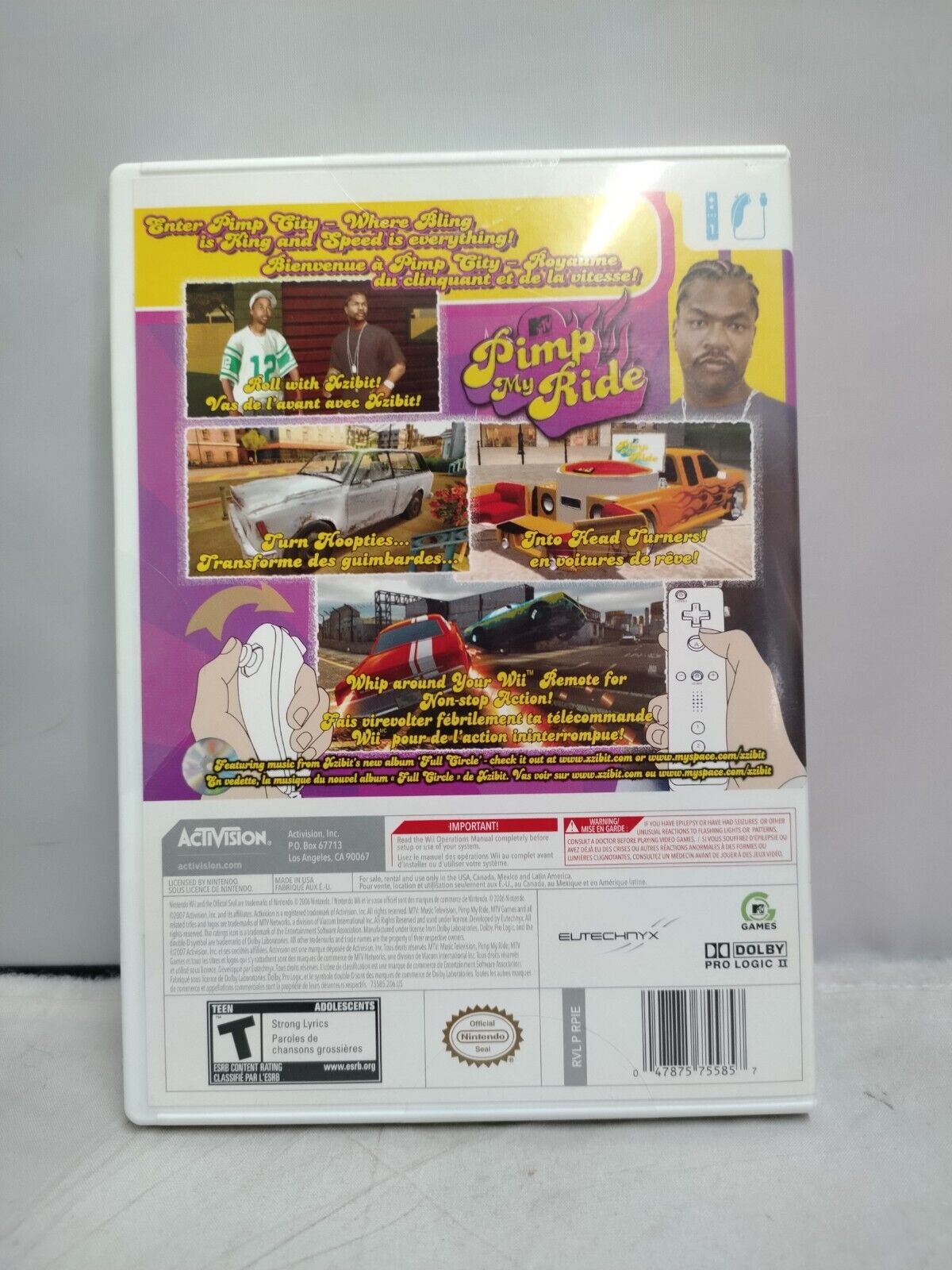 (LUP) Pimp My Ride (Nintendo Wii)