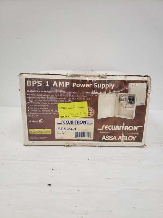 (I-35895) Securitron BPS 1 Amp Power Supply