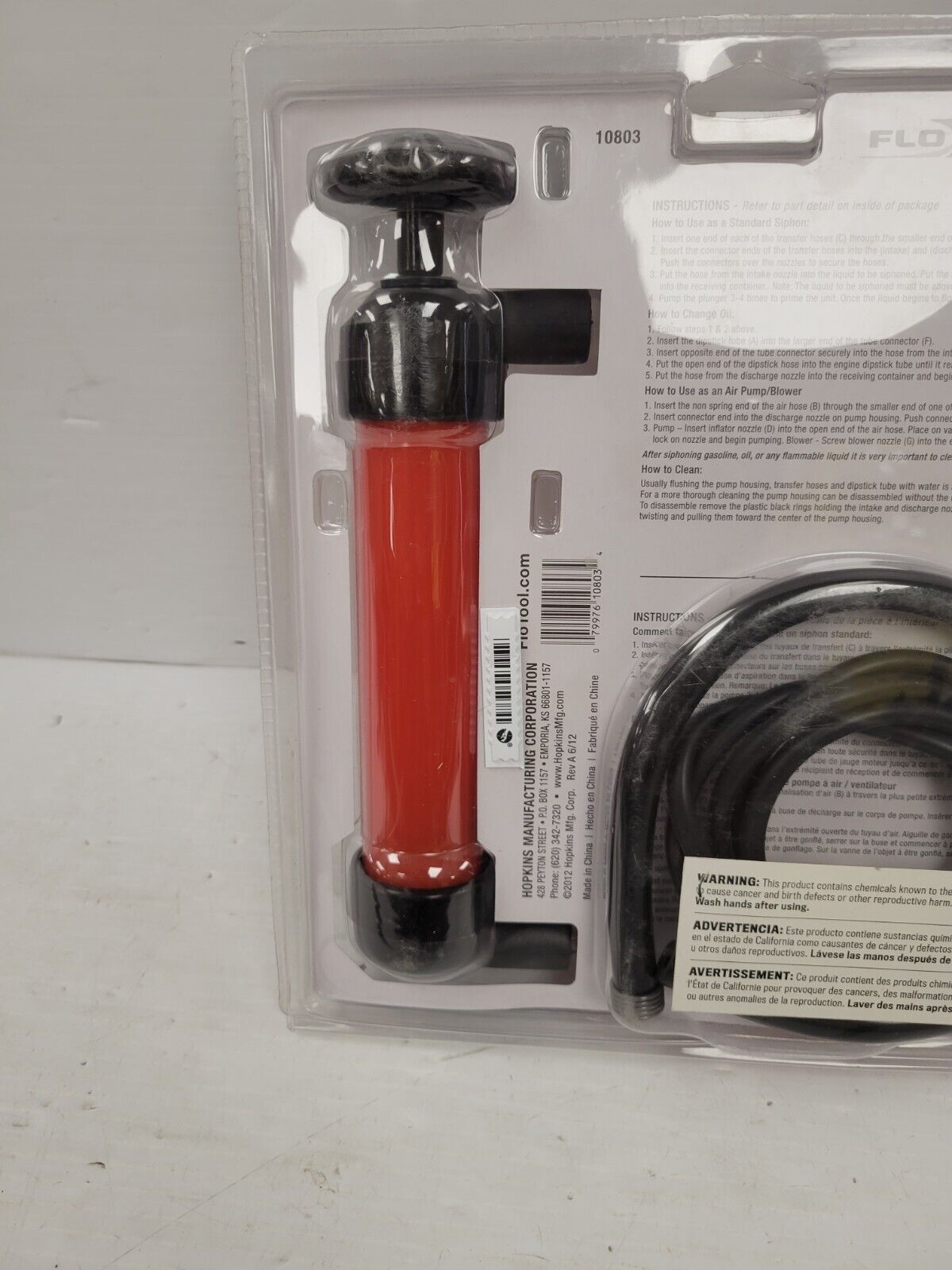 (66828-2) Flo Tool 10803 Multi-Use Transfer Pump