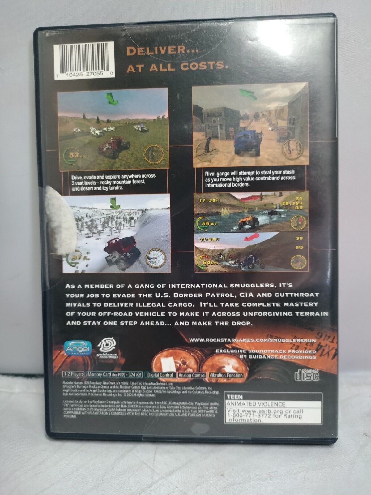 (LUP) Smuggler's Run (Sony PlayStation 2, 2002)