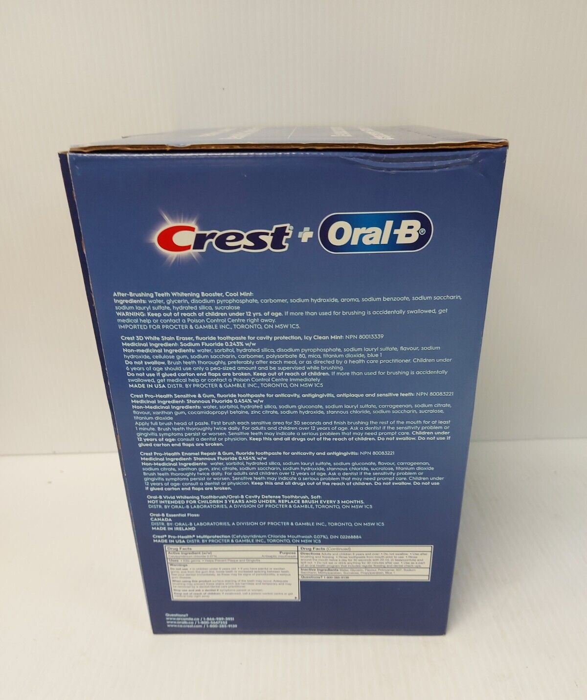 (N83263-1) P&G Crest/ Oral-B Gift Set