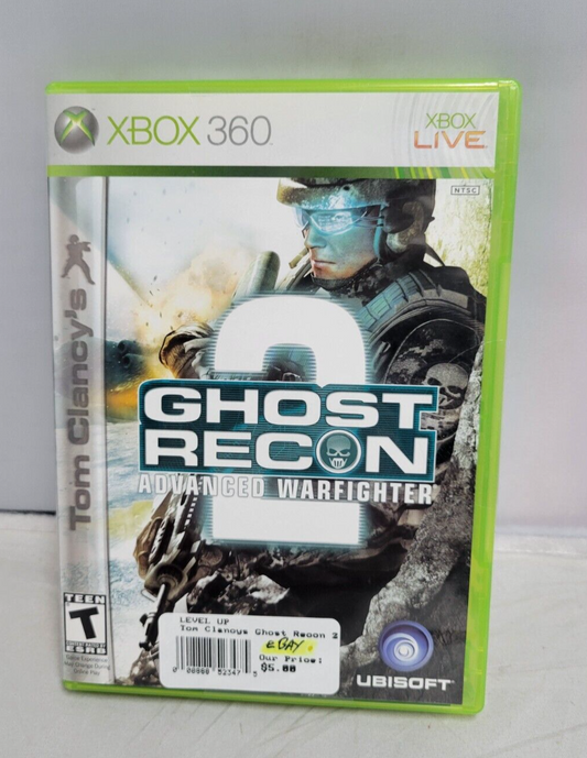 (LUP) Tom Clancy's Ghost Recon: Advanced Warfighter 2 (Microsoft Xbox 360, 2007)