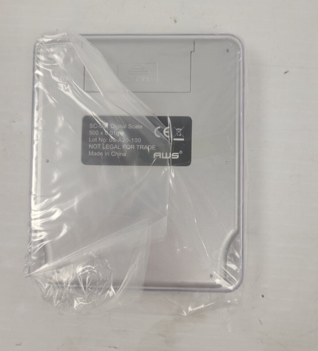 (I-25494) AWS SC-501 Digital Scale - 500g x .01g