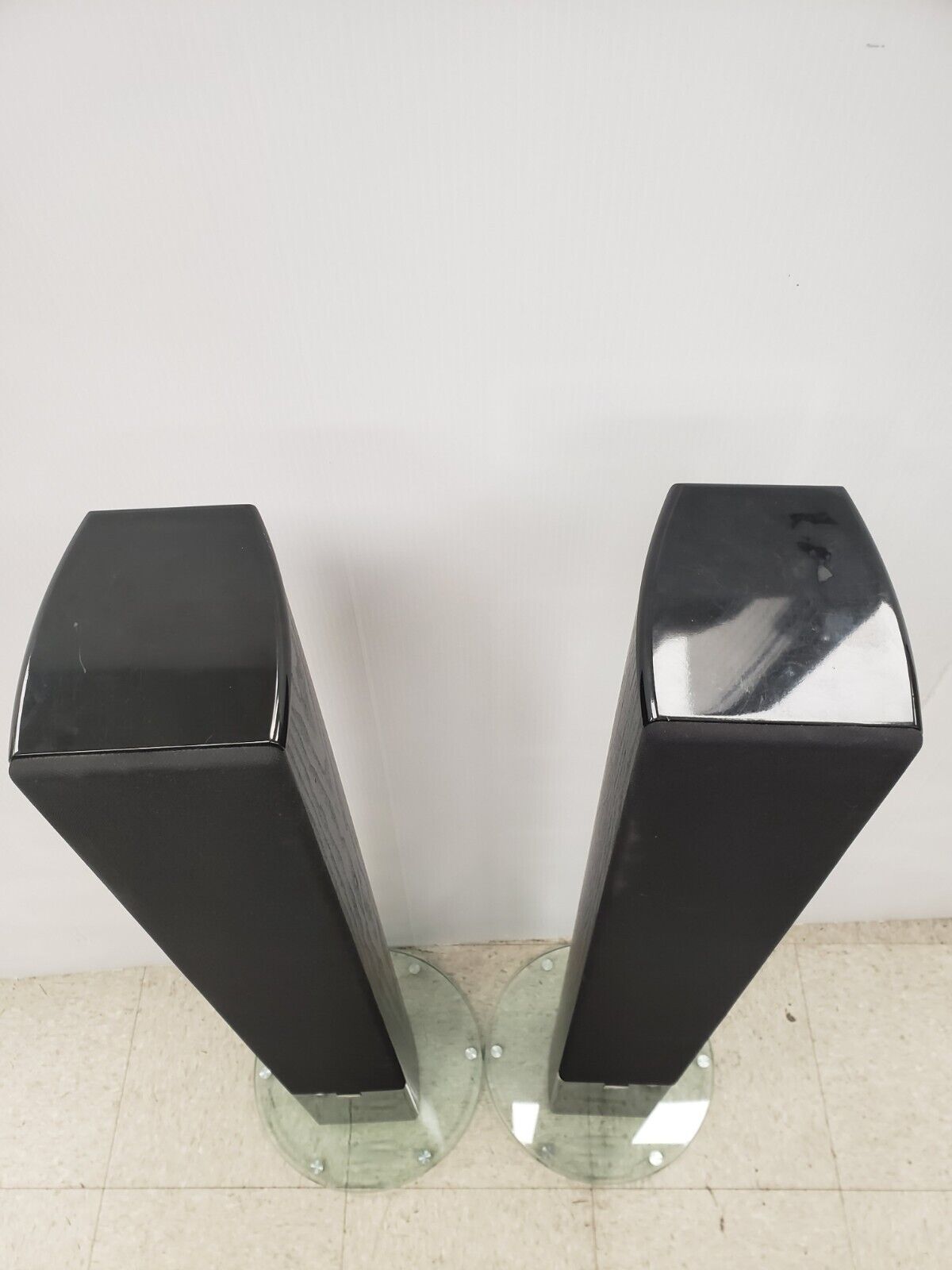 (61300-1) Sinclair Sculptura Stereo Speakers