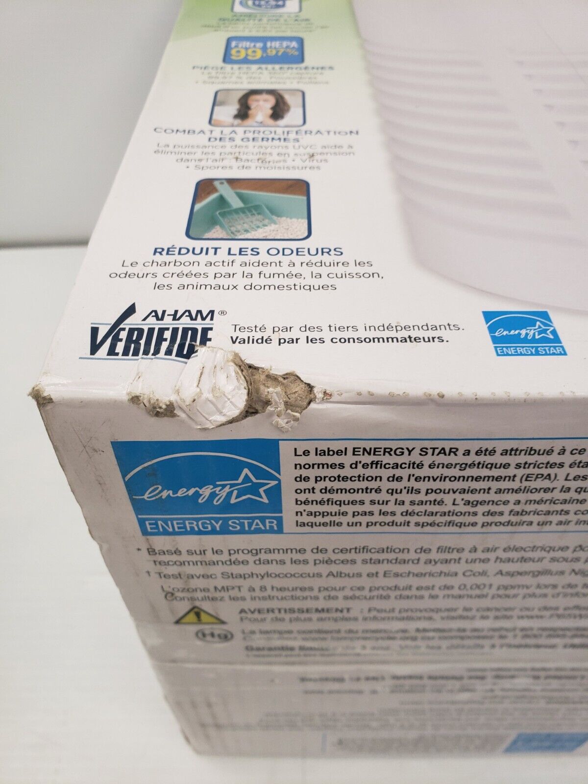 (48819-1) Germ Guardian AC4711W Air Purifer