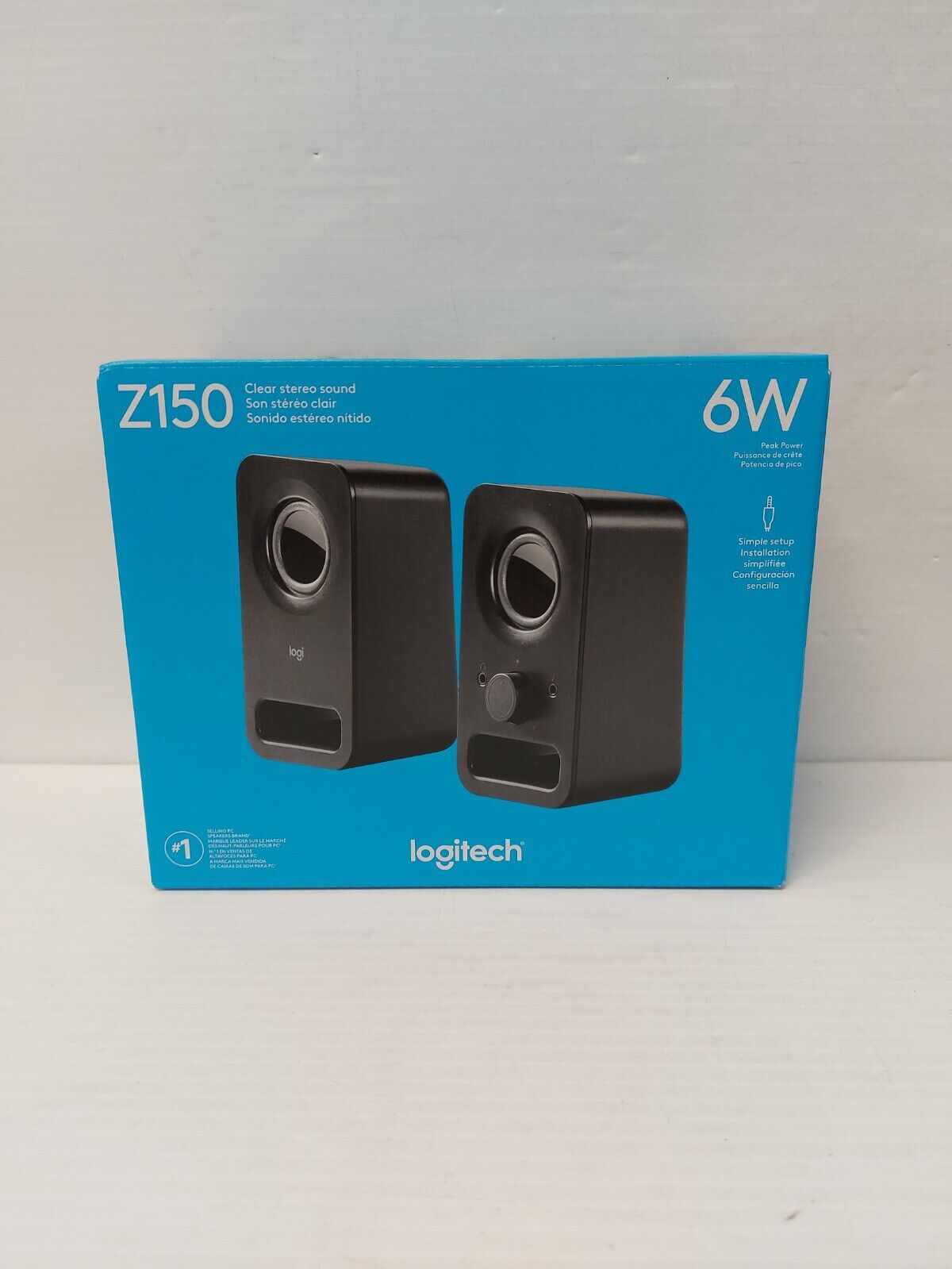 (N81891-1) Haut-parleurs d'ordinateur Logitech Z150 dans la boîte