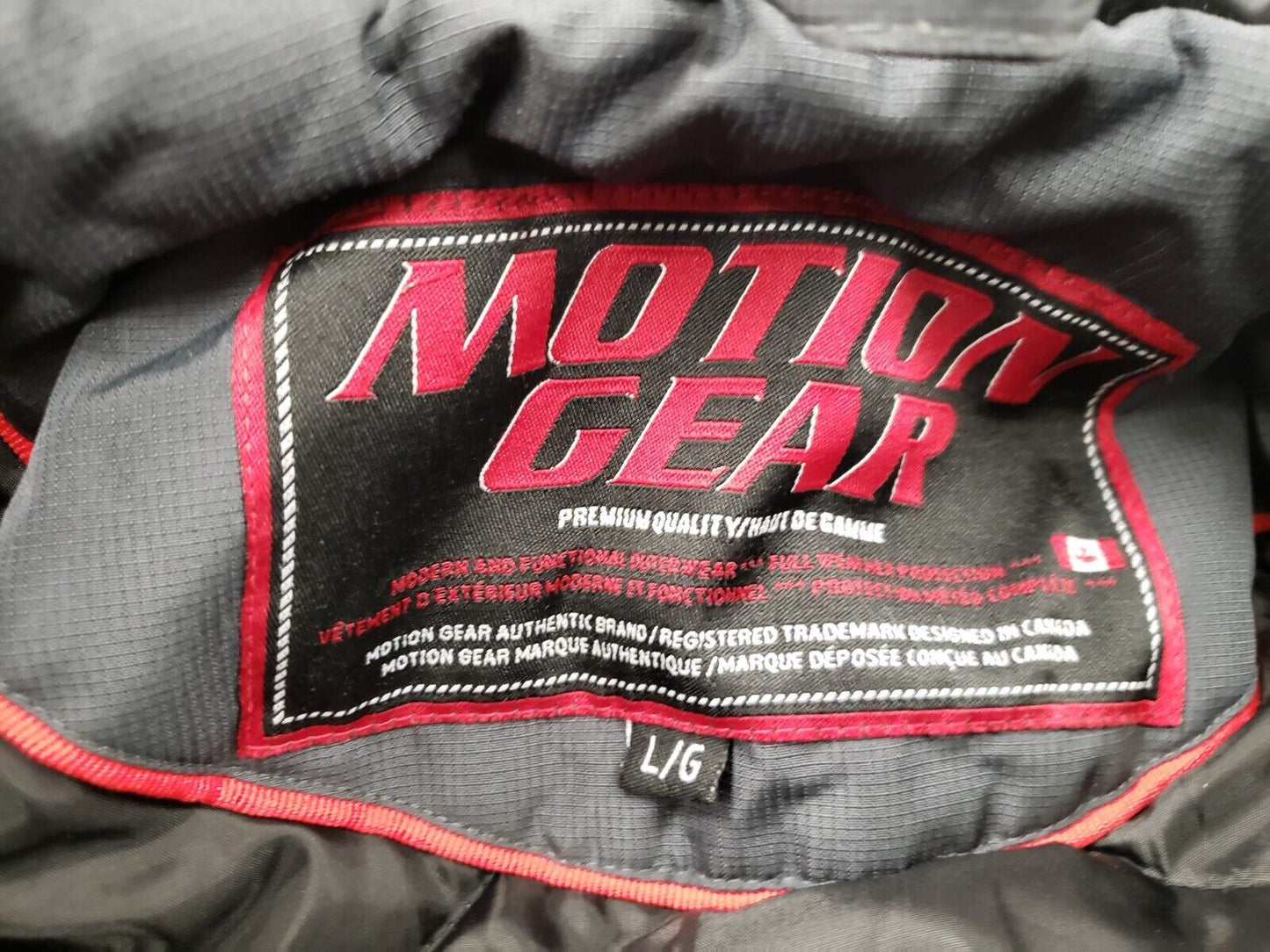 (65957-1) Motion Gear 204-9024 Winter Jacket - Large