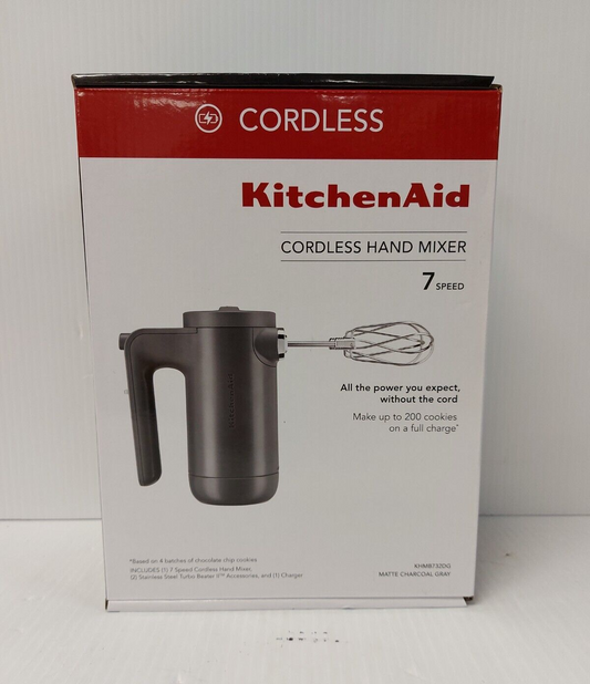 (I-35690) Kitchen Aid KHMB732DG 7 Speed Hand Mixer