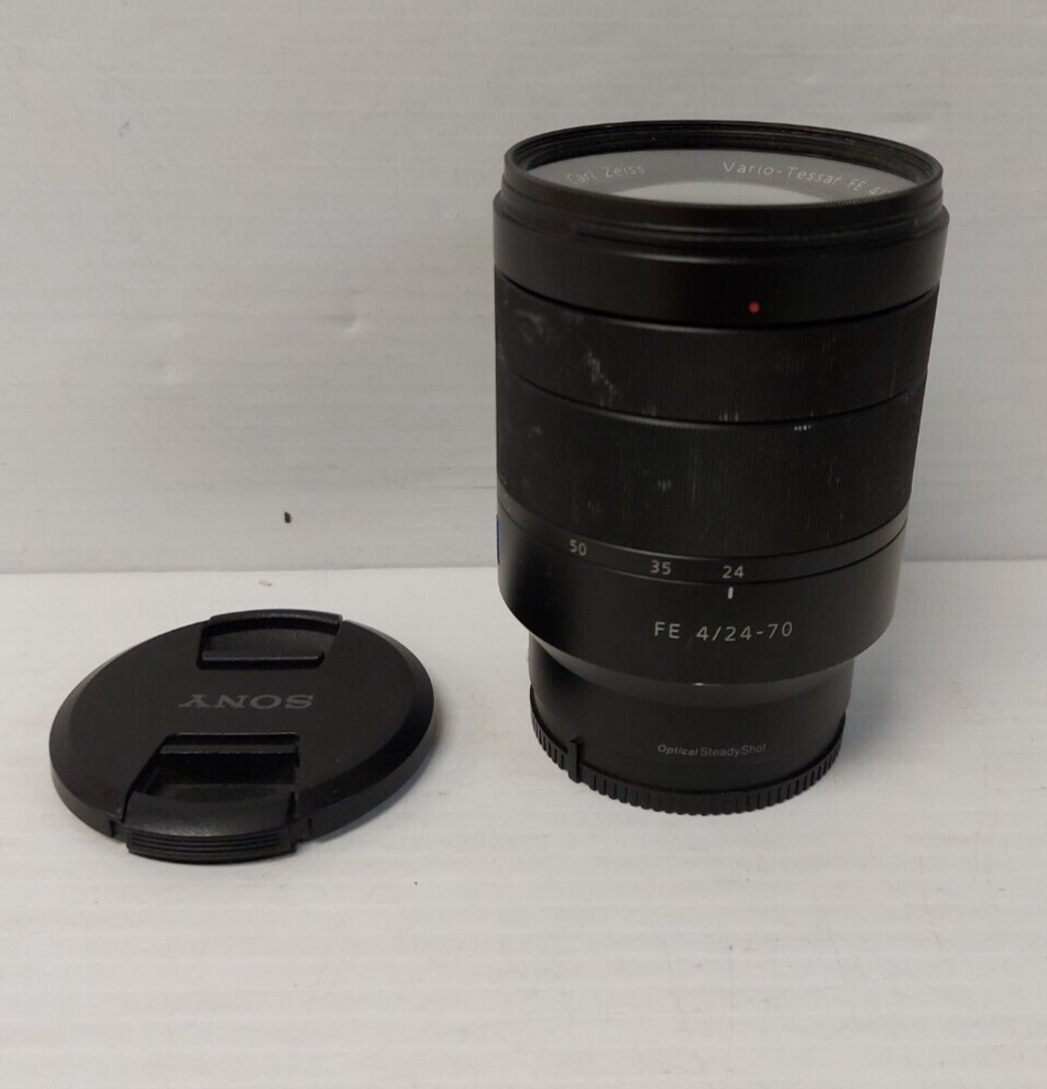 (N81829-1) Sony SEL247OZ Optical Steady Shot Lens w/ cover