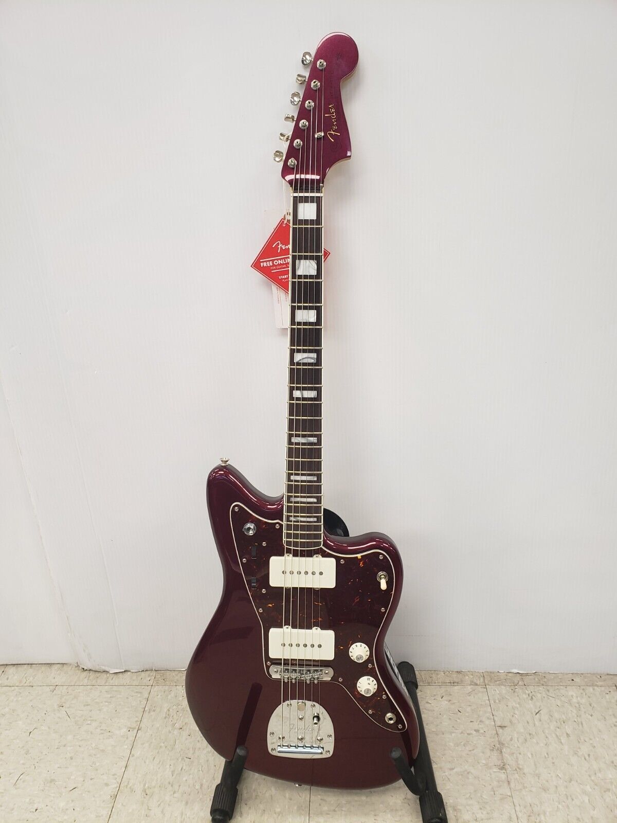 (66147-1) Fender Troy Van Leeuwan Signature Jazzmaster Electric Guitar