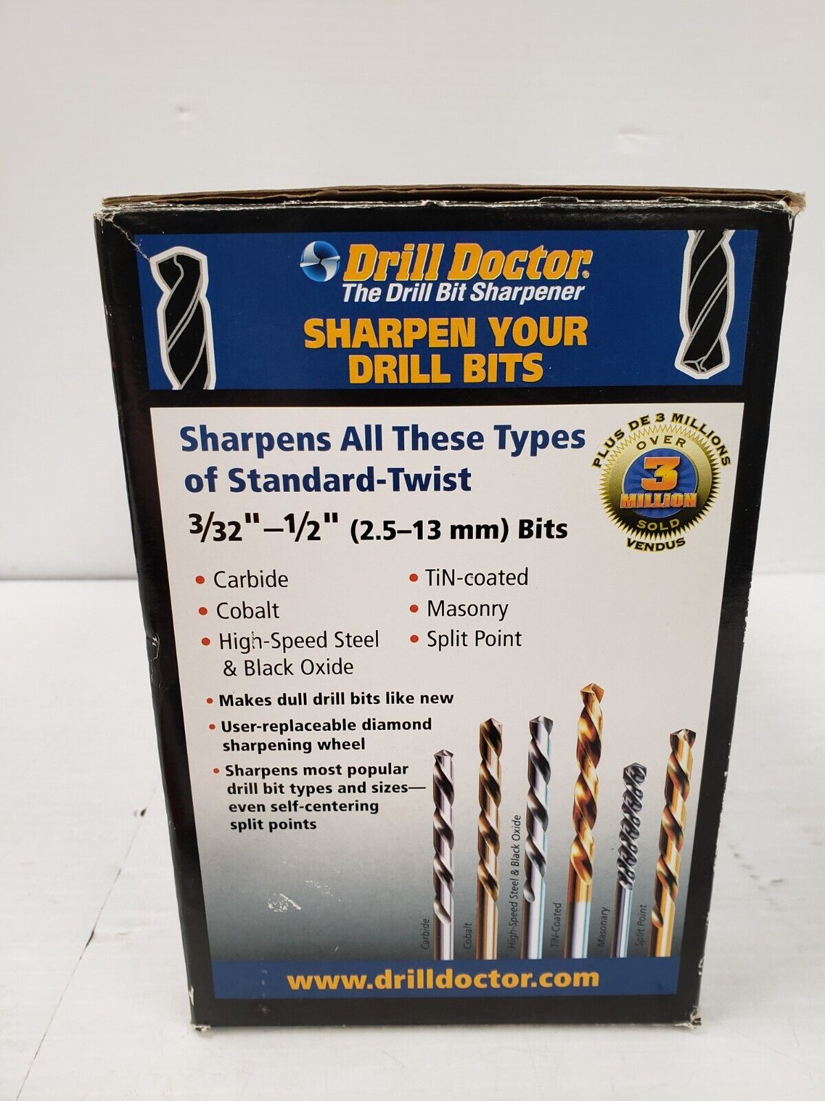 (57974-3) Drill Doctor DDXP The Drill Bit Sharpener