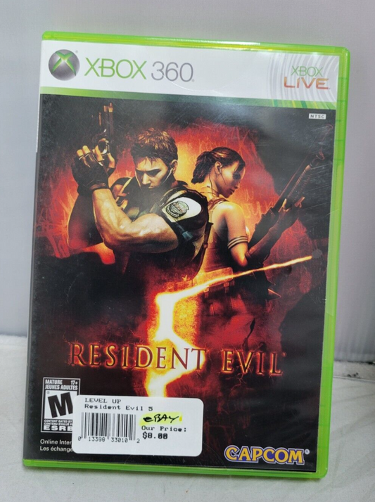 (LUP) Resident Evil 5 - Microsoft Xbox 360