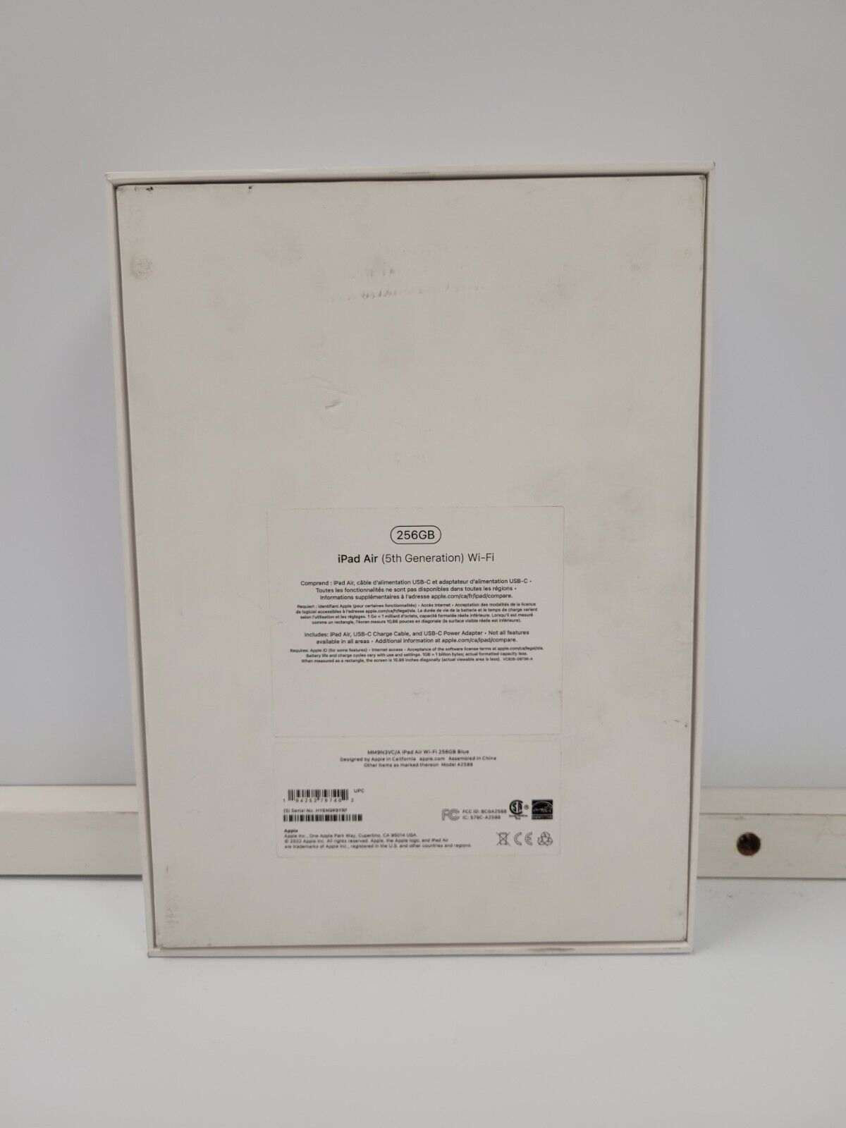 (69249-1) Apple iPad Air 5th Gen MM9N3VC/A - 256Gb