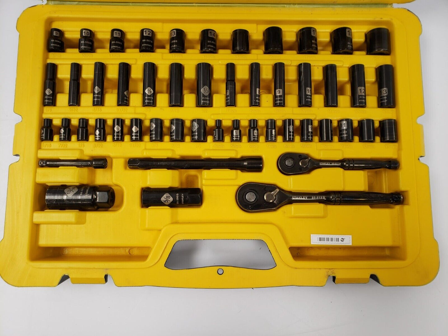 (I-36259) Stanley 58-9236-0 Socket Set-73 Piece