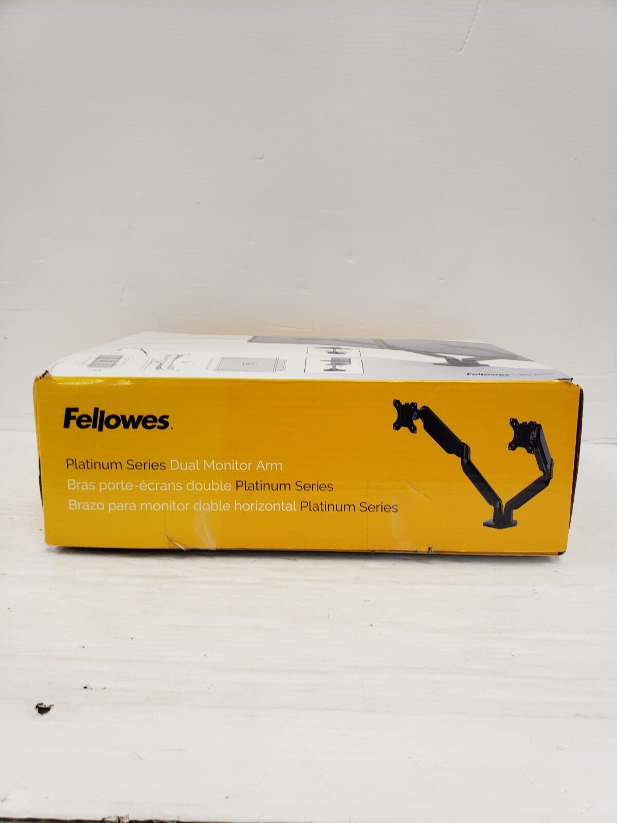 (64508-1) Fellowes 8042501 Dual Monitor Mount
