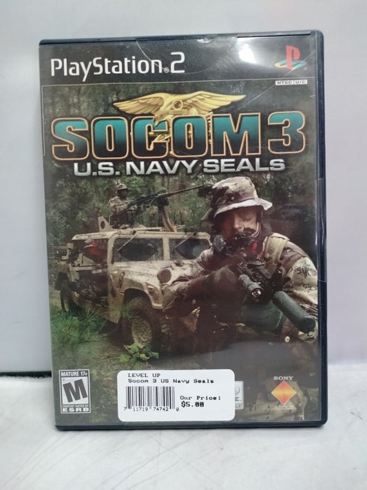 (LUP) SOCOM 3: U.S. Navy SEALs (Sony PlayStation 2, 2005)