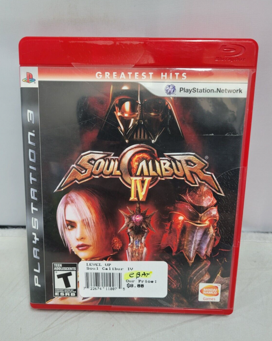 (LUP) Soul Calibur IV (Sony PlayStation 3, 2008)