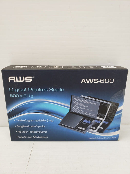(I-25444) AWS AWS-600 Digital Pocket Scale