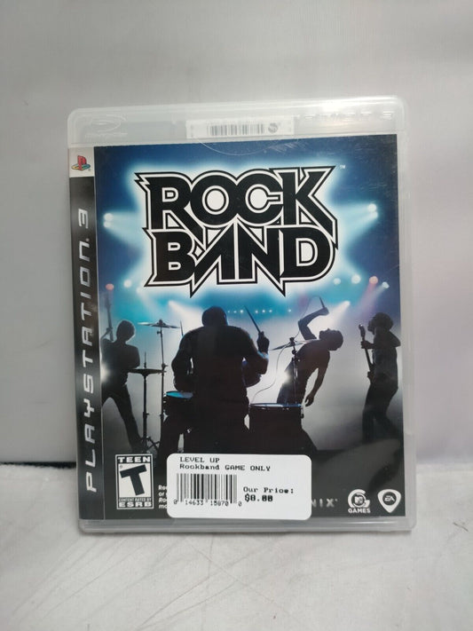 (LUP) Rock Band (Sony PlayStation 3, 2007)