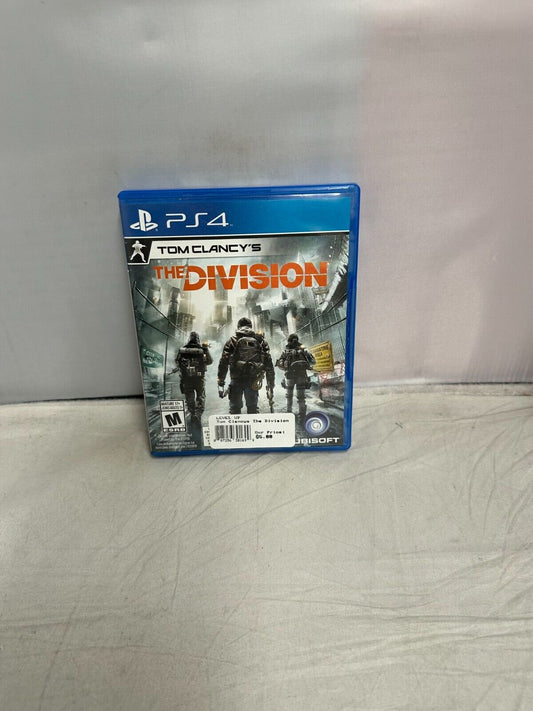 (LUP) Tom Clancy's The Division (Sony PlayStation 4, 2016) PS4 No Manual