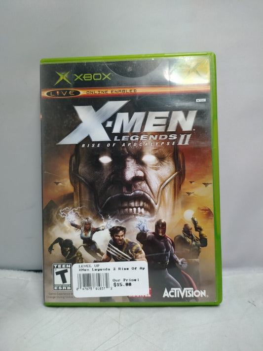 (LUP) X-Men Legends II Rise of Apocalypse (Microsoft Original Xbox, 2005)