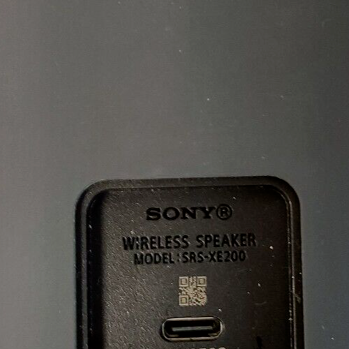 (N83821-1) Sony SRS-XE200 Speaker