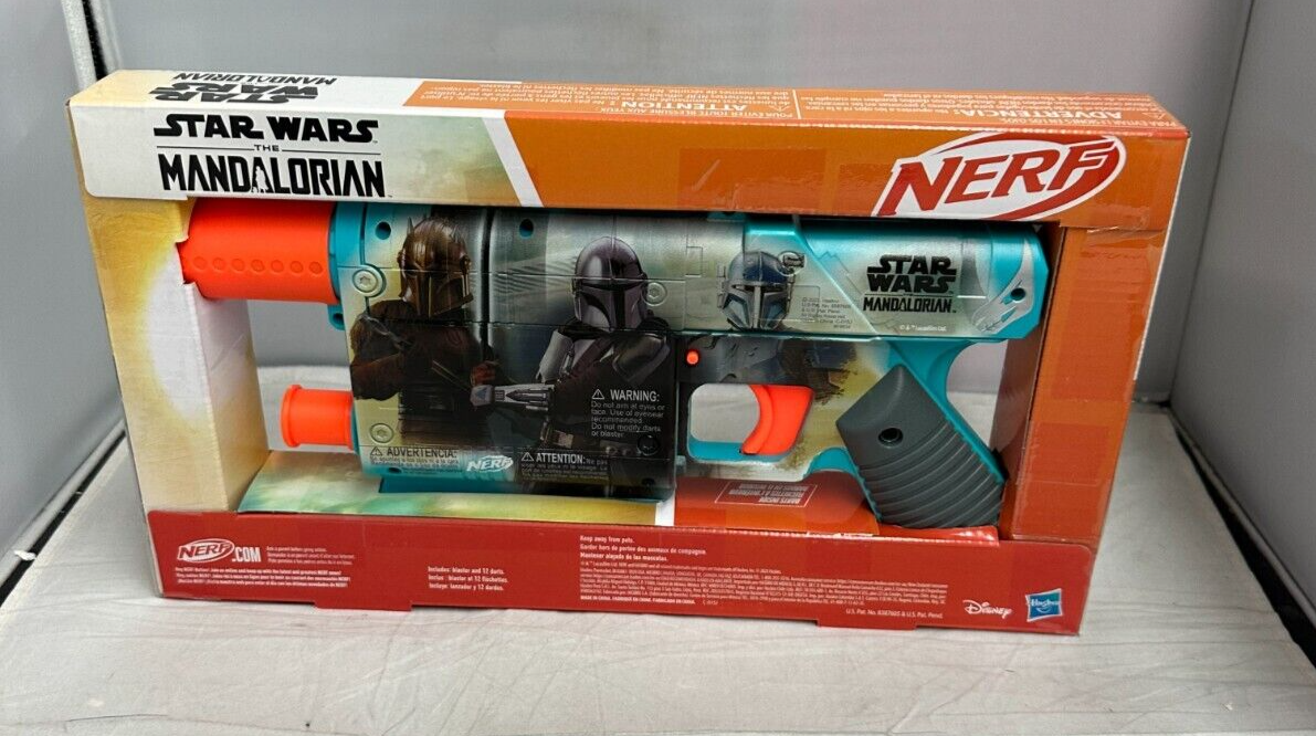(LUP) Star Wars Le blaster à fléchettes Nerf Mandalorien