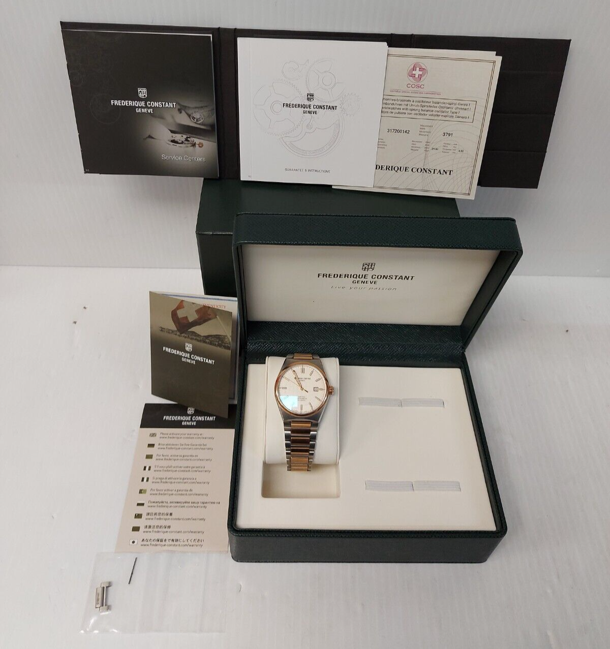 (N84358-1)  Frederique Constant  Geneve 3756599 Highlife Watch