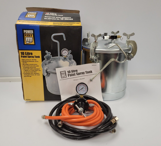 (69185-1) Power Fist 8006581 Paint Spray Tank - 10 Liter