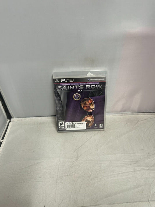 (LUP) Saints Row IV -- Commander in Chief Edition (Sony PlayStation 3, 2013)