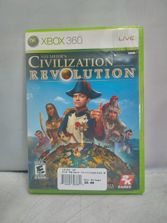 (LUP) Sid Meier's Civilization Revolution (Microsoft Xbox 360)