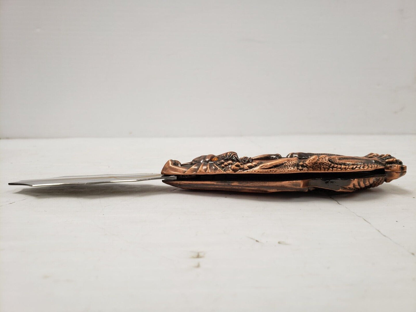 (I-35852) Franklin Mint Goddess Of The Sun Knightstone Collection Knife