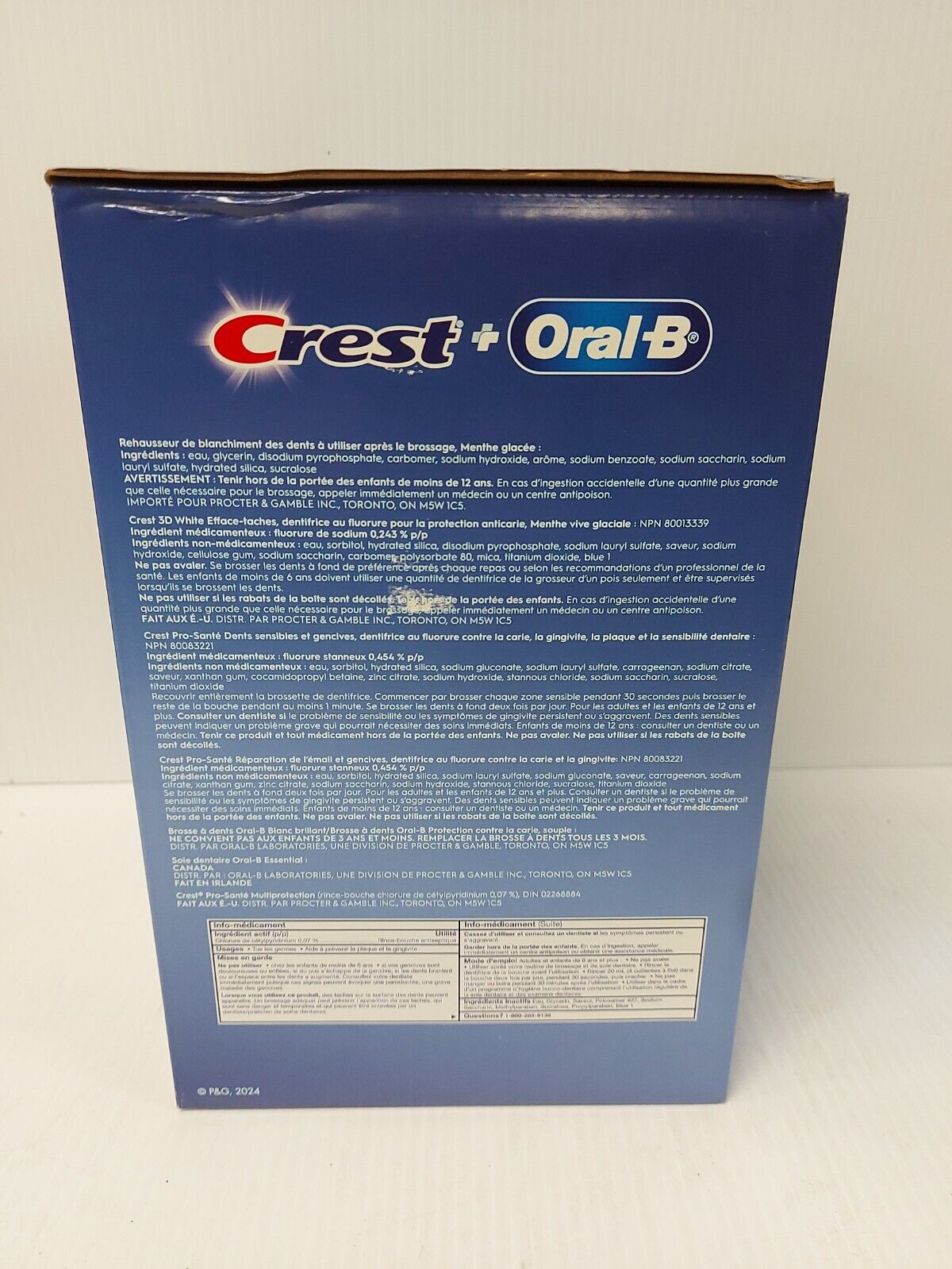 (N83263-1) P&G Crest/ Oral-B Gift Set