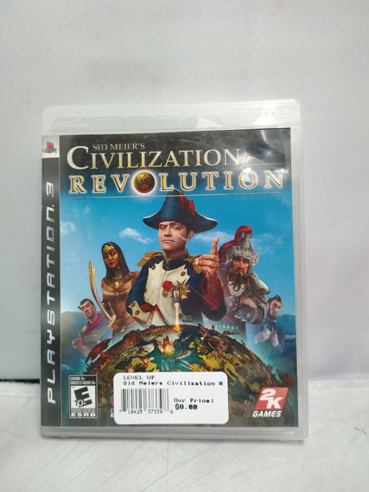 (LUP) Sid Meier's Civilization Revolution (Sony PlayStation 3, 2008)