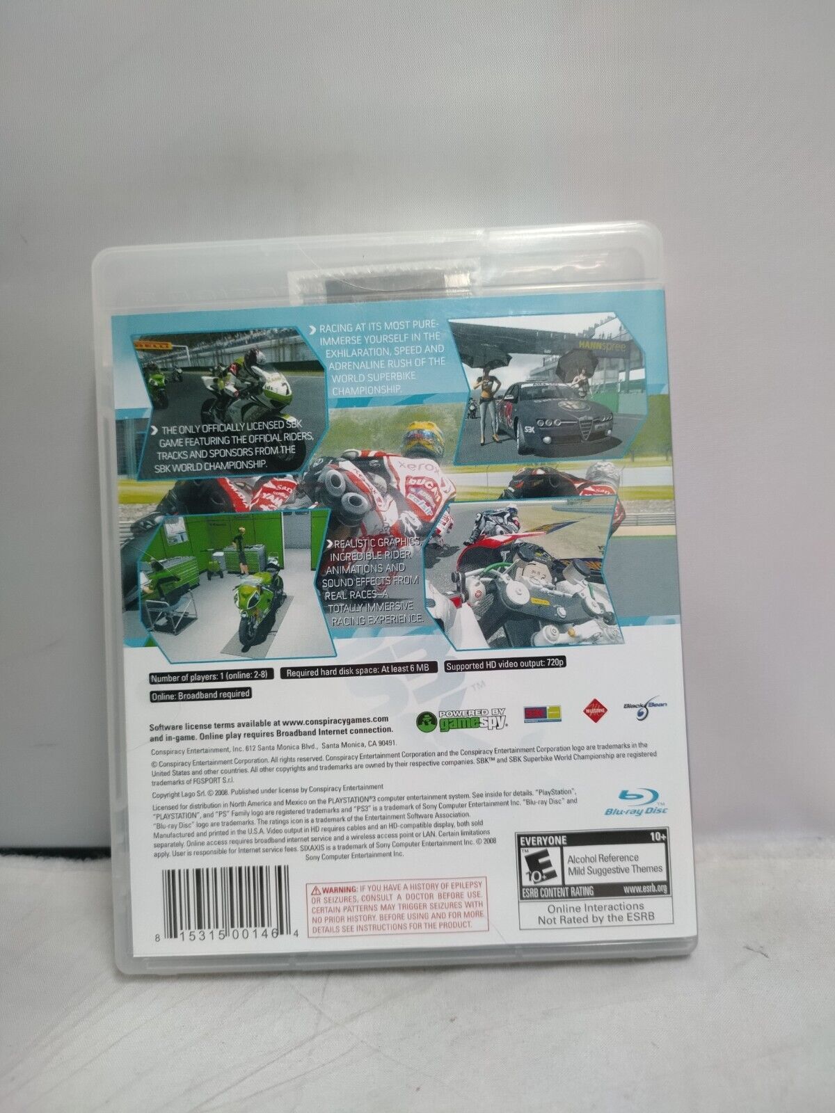 (LUP) SBK: Superbike World Championship (Sony PlayStation 3, 2009)