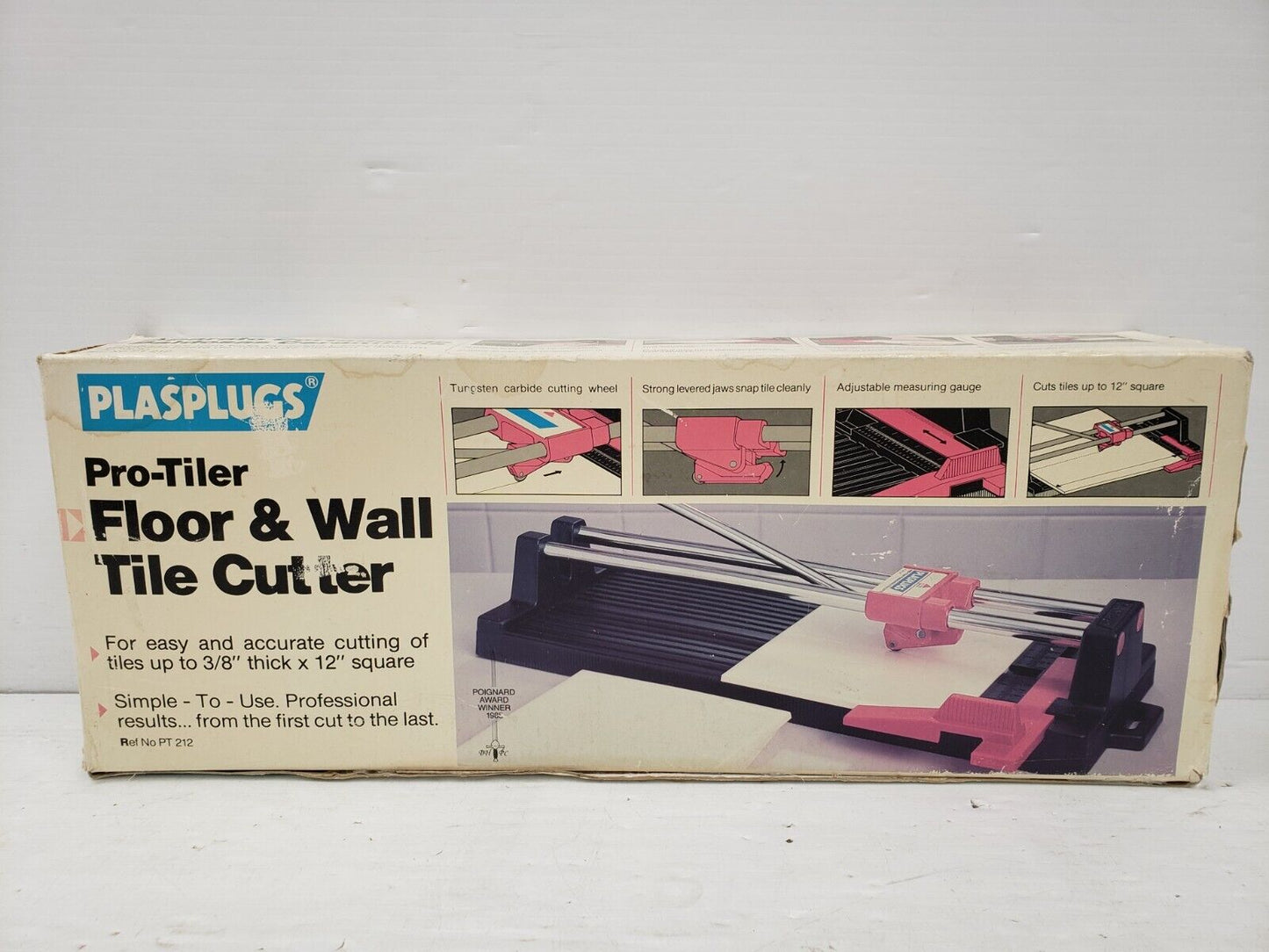 (63086-4) Plasplugs Pro-Tiler Floor & Wall Tile Cutter