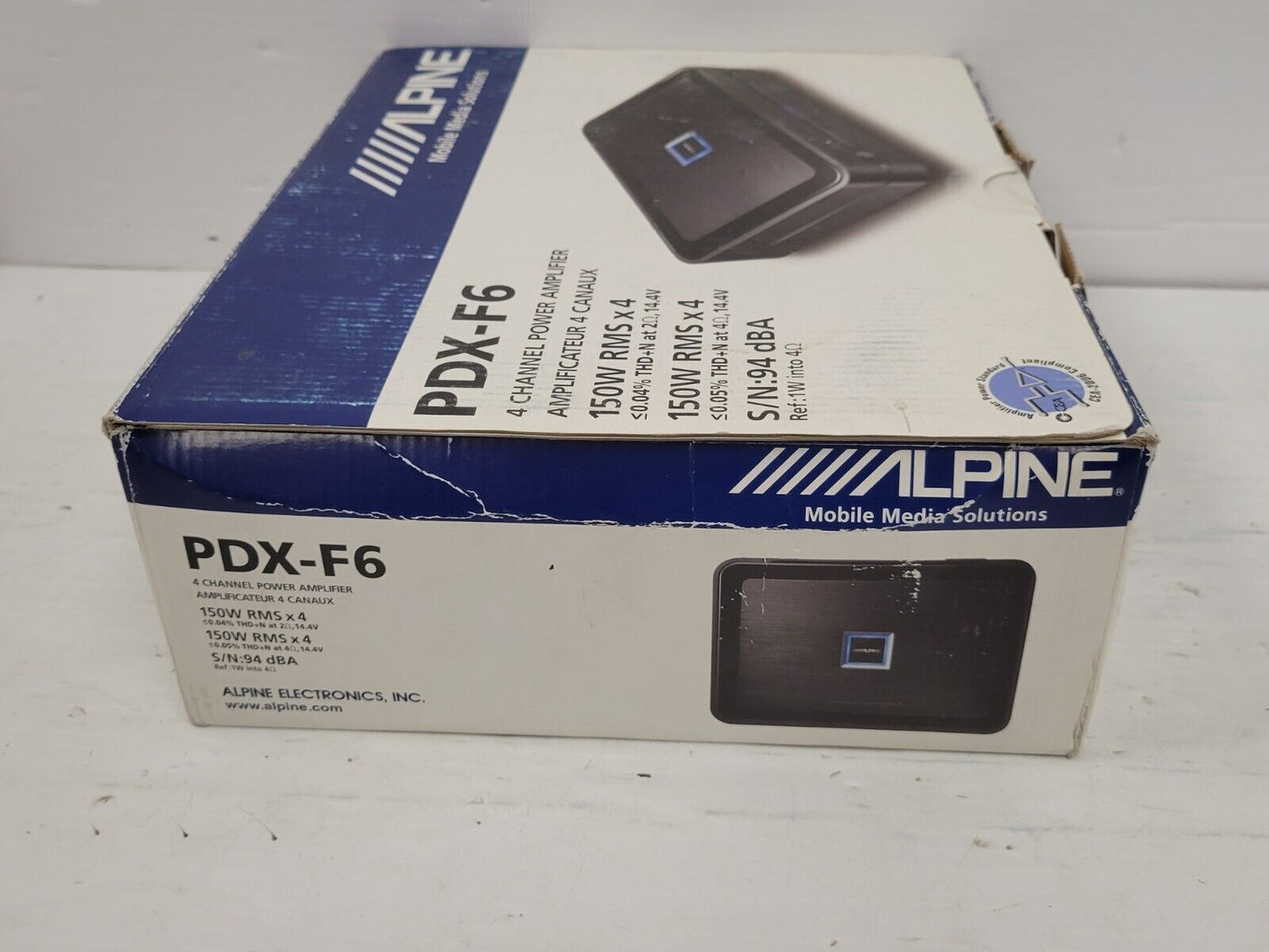 (65486-2) Alpine  PDX-F6 Car Amp