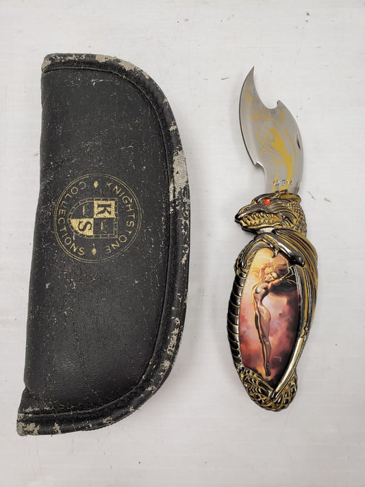(66130-1) Franklin Mint The Sorceress OF Passion Knightstone Collection Knife