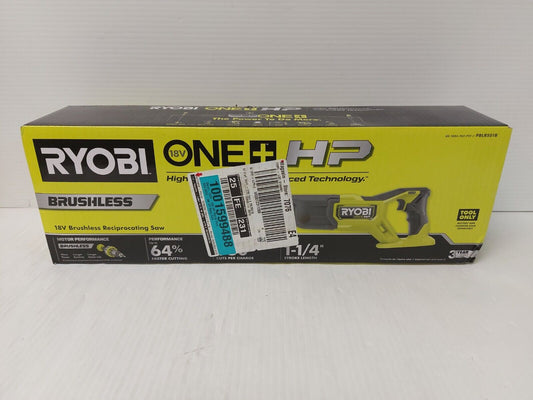 (N86519-1) Ryobi Tools PBLRS01B Reciprocating Saw
