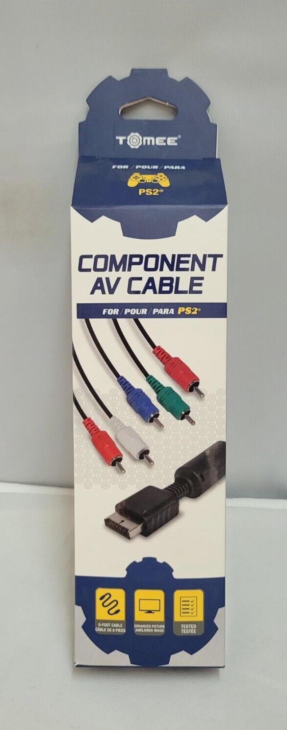 (LUP) PS2 Component AV Cable