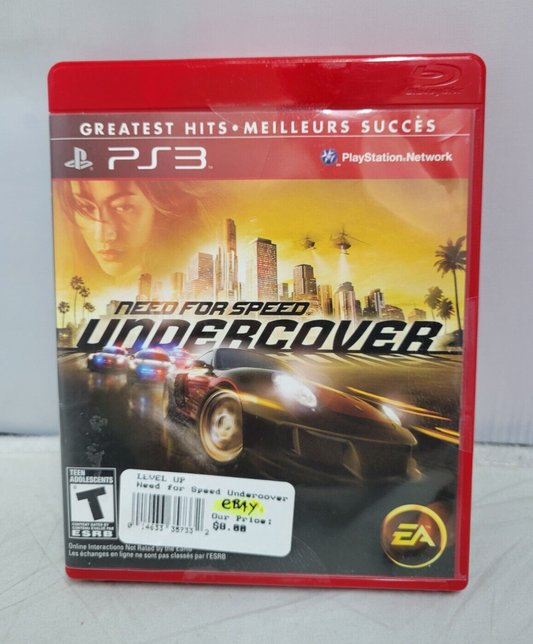 (LUP) Need For Speed Undercover (Play Station 3, 2008)
