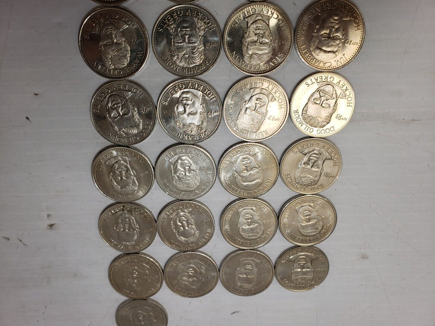 (I-36018) NHLPA Diet Pepsi Limited Edition Hockey Greats Coin Collection