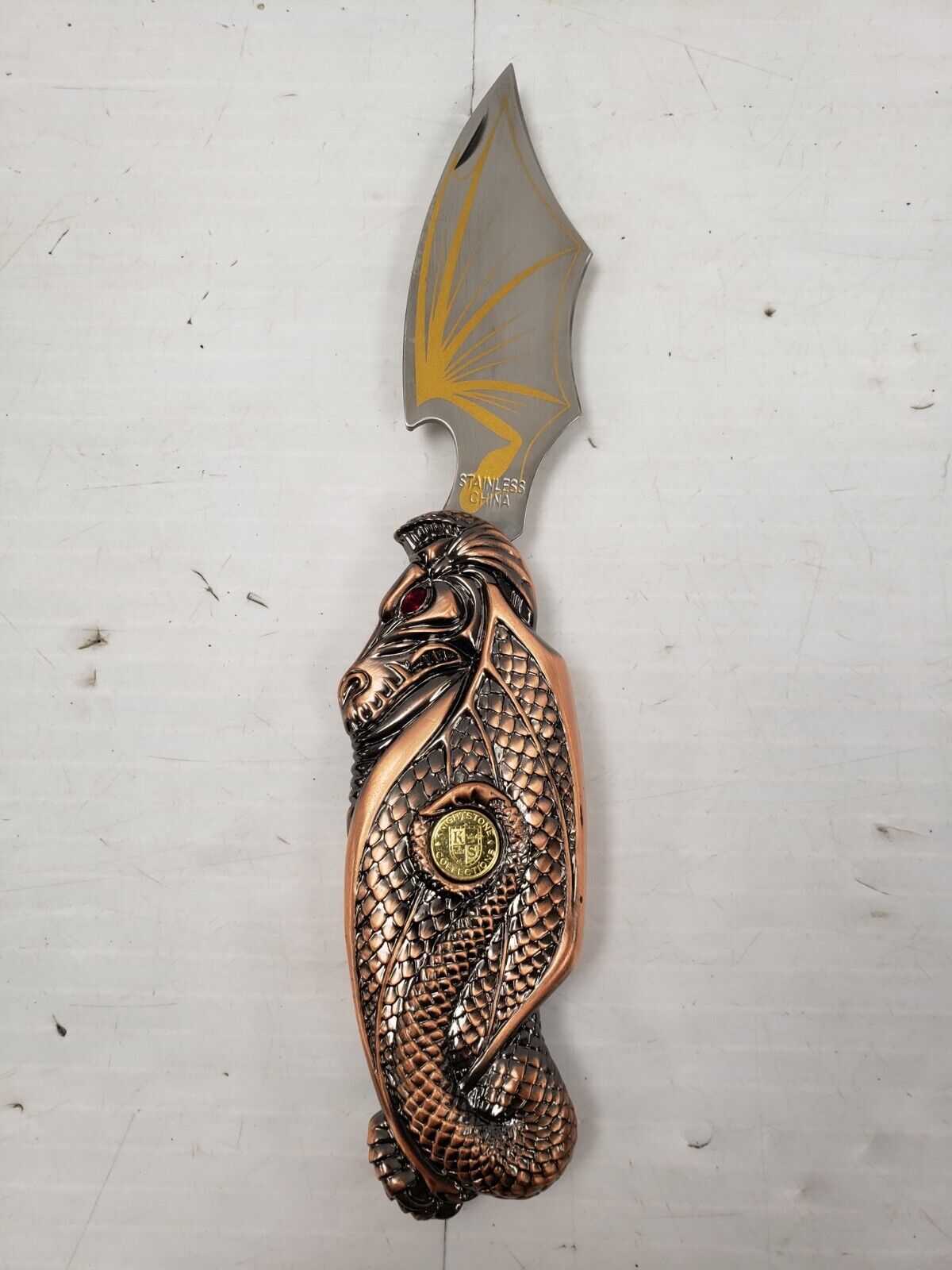 (I-35837) Franklin Mint The Mistress Of Rain Knightstone Collection Knife
