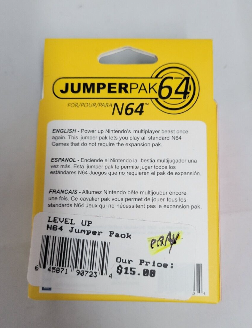 (LUP) N64 Jumper Pack