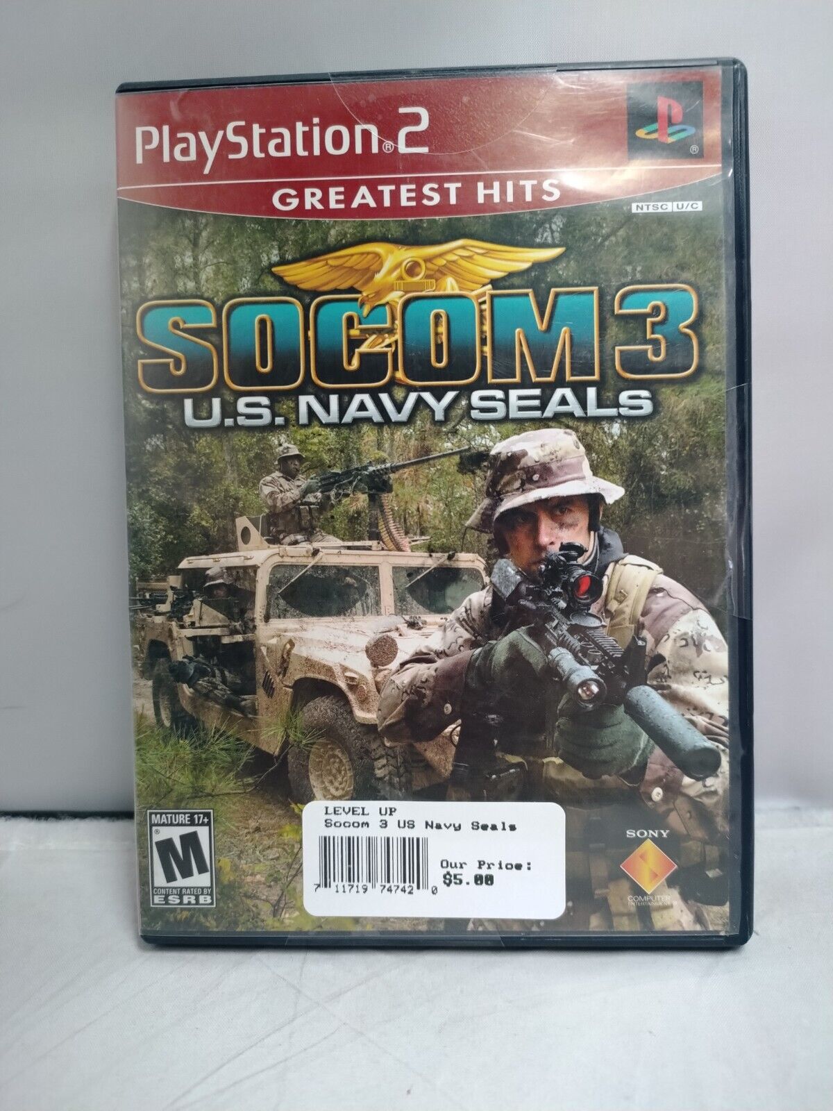 (LUP)SOCOM 3 : US Navy SEAL (Sony PlayStation 2, 2005)